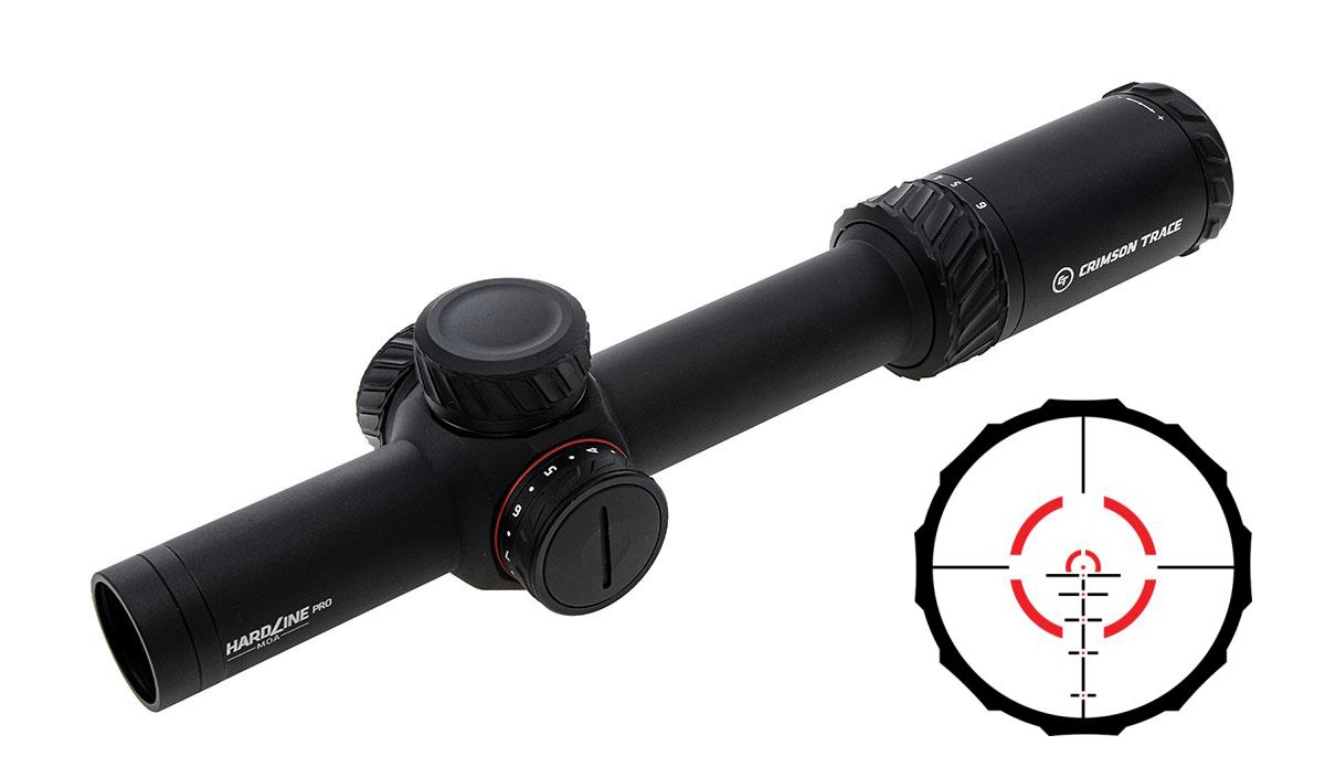 Crimson Trace Corporation HARDLINE PRO 1-6X24 30MM COMP