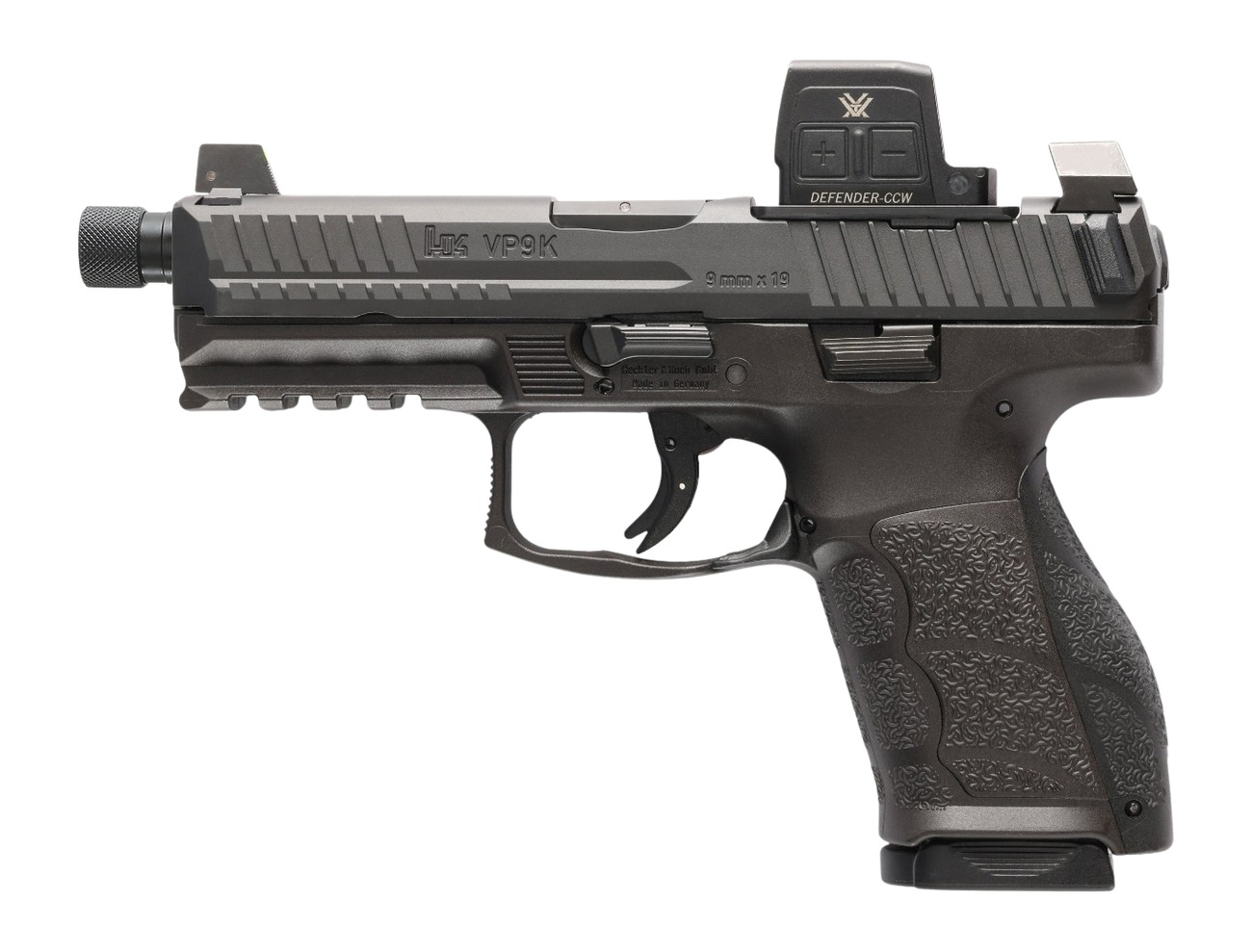 Heckler & Koch VP9A1 K TAC 9MM BK 15+1 NS VTX