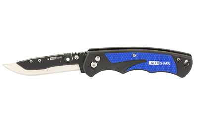 ACCUSHARP 3.5" RAZOR KNIFE BLU/BLK