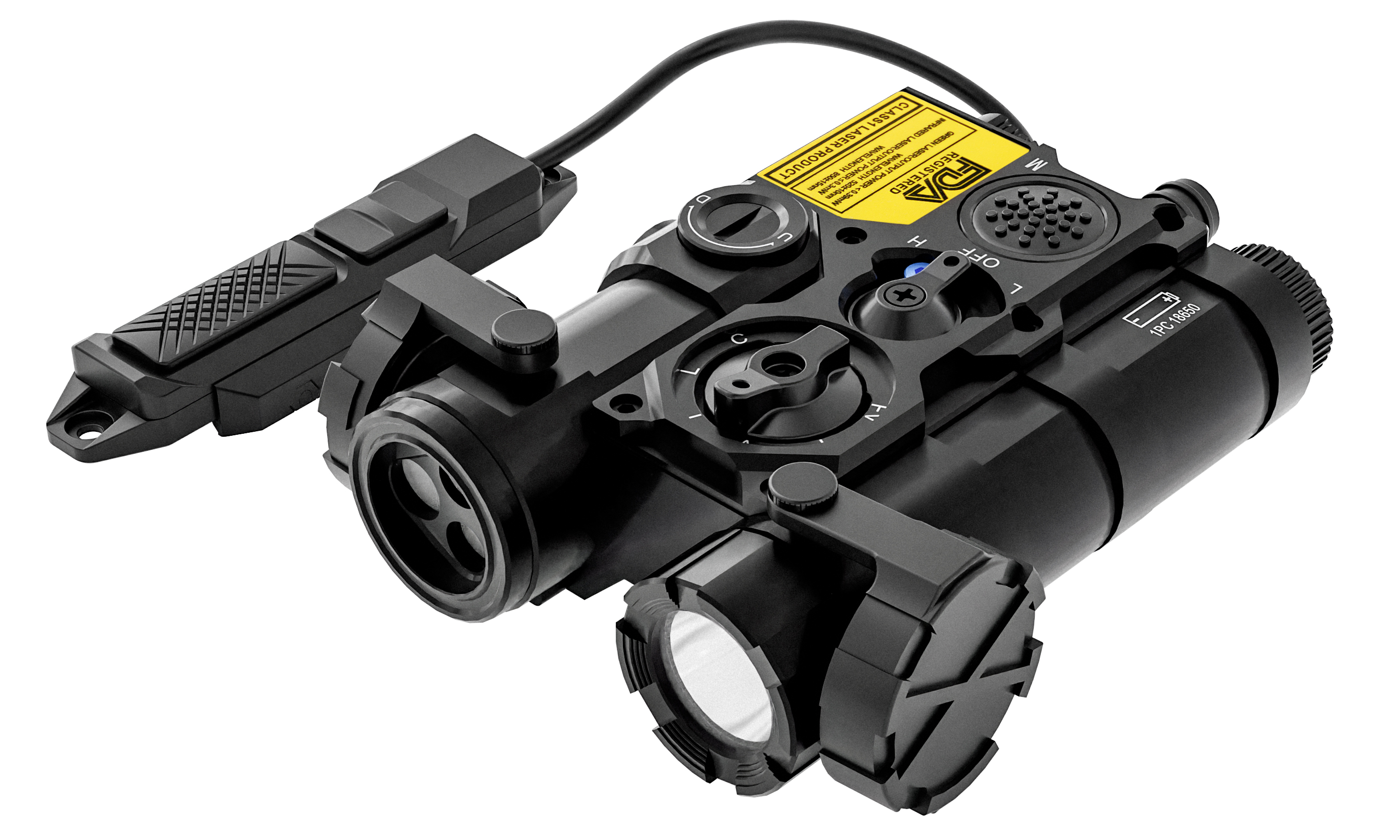 AGM Global Vision WLAD IR LASER/LIGHT COMBO BLK