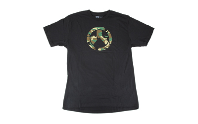MAGPUL WOODLND CAM ICON TSHRT BLK M