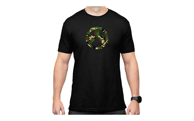 MAGPUL WOODLND CAM ICON TSHRT BLK XL