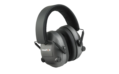 CHAMPION ELECTRONIC EAR MUFFS GRY