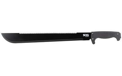 SOG SOGFARI MACHETE BLACK 18" W/STH