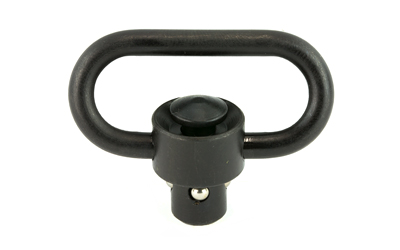 UTG BUTTON QD SLING SWIVEL 1.38" BLK