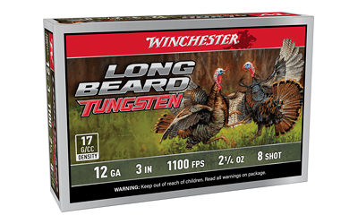 WIN LONG BEARD TS17 12GA 3" #8 5/50