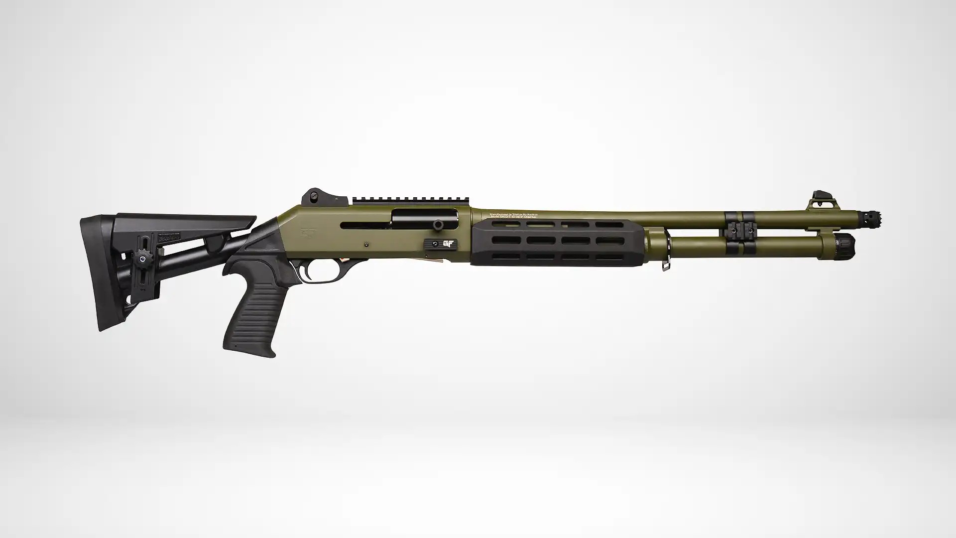 Gforce Arms GF4 12/18.5 ODG/BLK 5+1 M-LOK