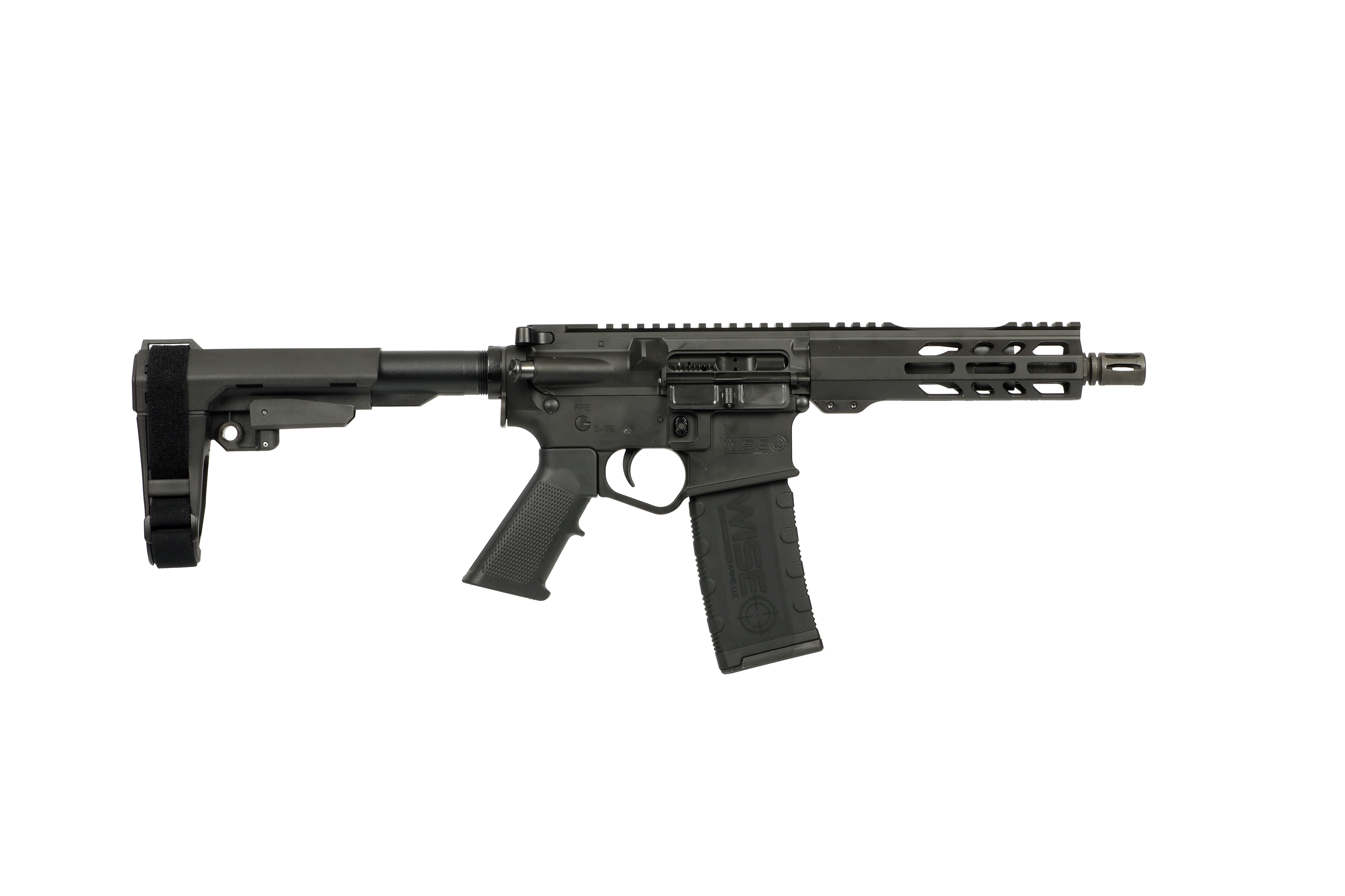 Wise Arms WA-15B 300BLK BLK 7.5" SBA3